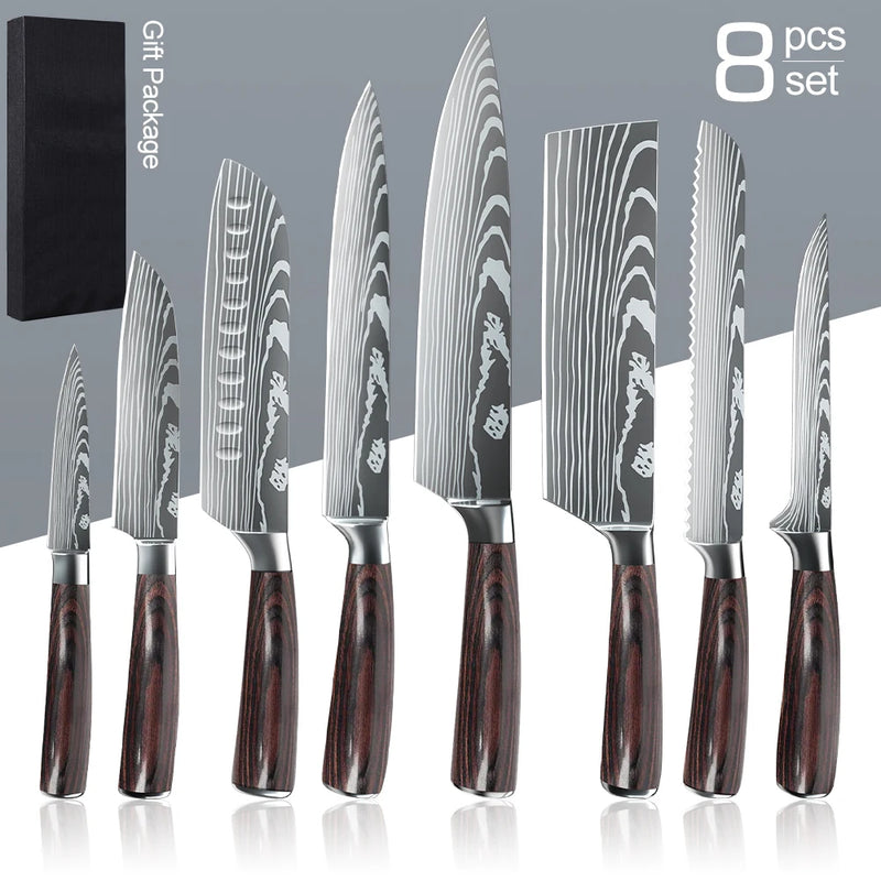 PROFESSIONAL KITCHEN KNIFE SET