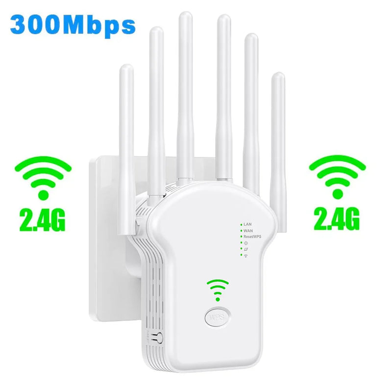 WI-FI REPEATER 1200 MBps DUAL BAND WIRELESS AMPLIFIER 2.4 5GHz