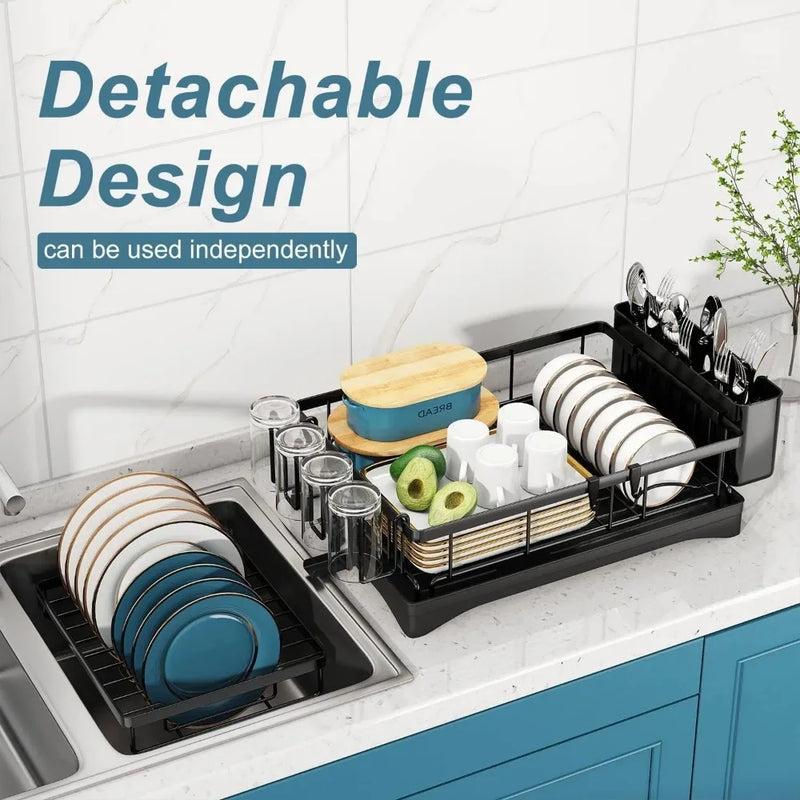 DISH DRAINERS FOR KITCHEN COUNTER