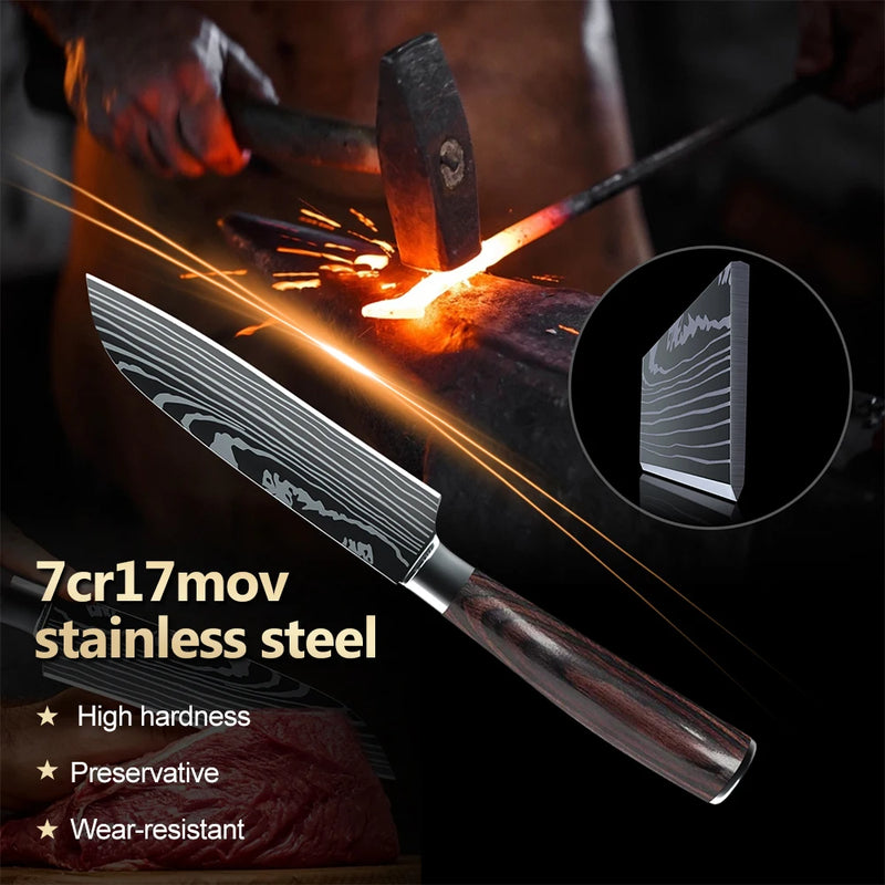 PROFESSIONAL KITCHEN KNIFE SET