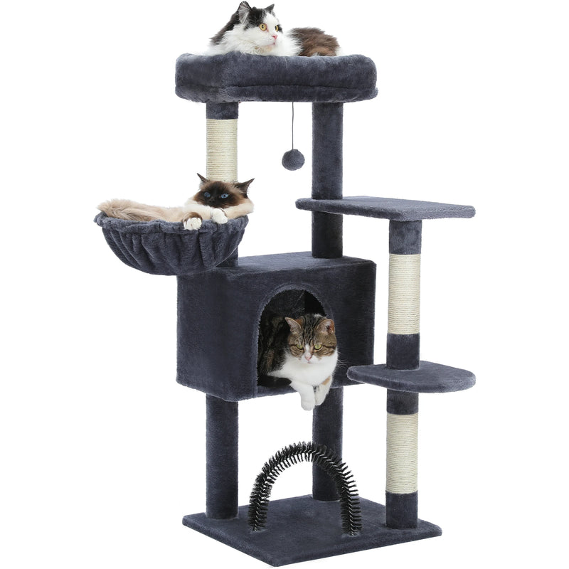 CAT TREE WITH TOY TOWER