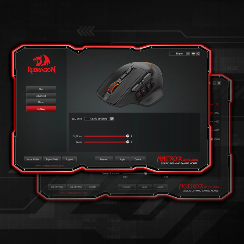 REDRAGON WIRELESS GAMER MOUSE