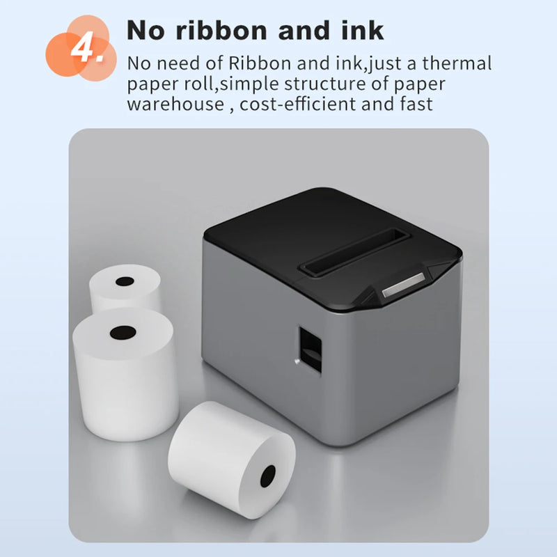 THERMAL RECEIPT PRINTER WITH AUTOMATIC CUTTING