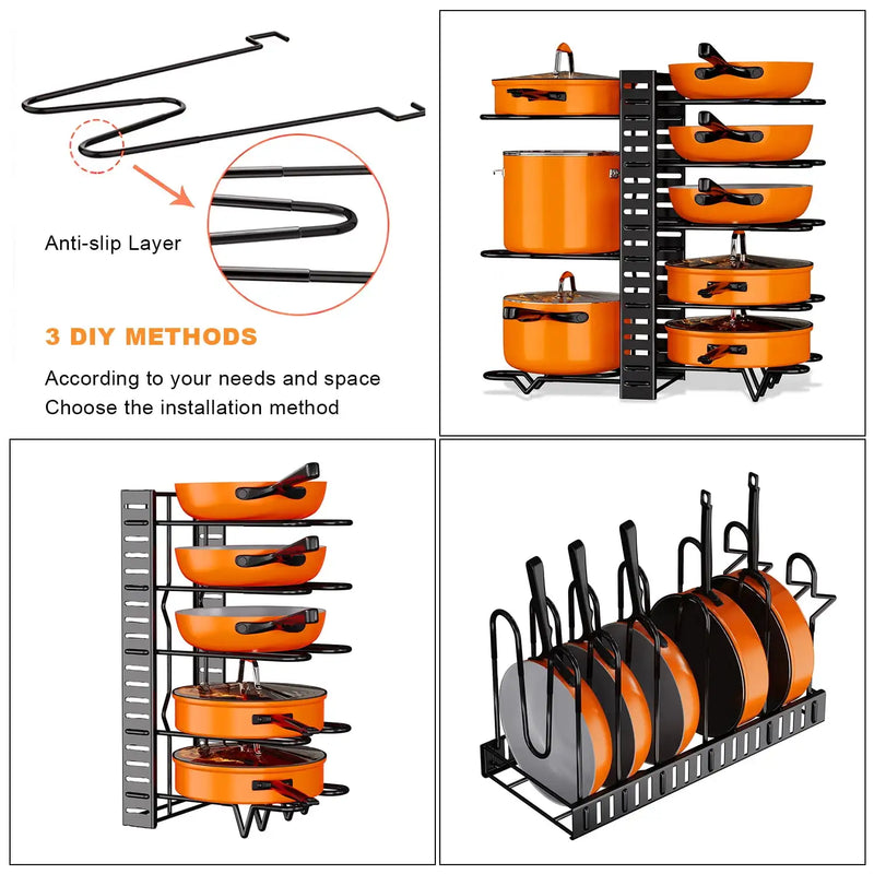 ORGANIZER 8 LAYERS POTS AND PANS