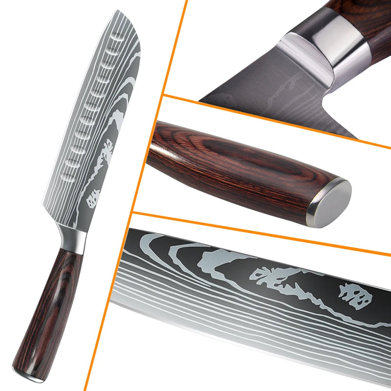 PROFESSIONAL KITCHEN KNIFE SET