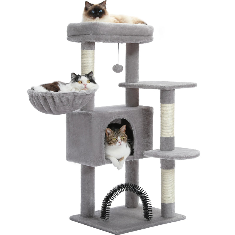 CAT TREE WITH TOY TOWER