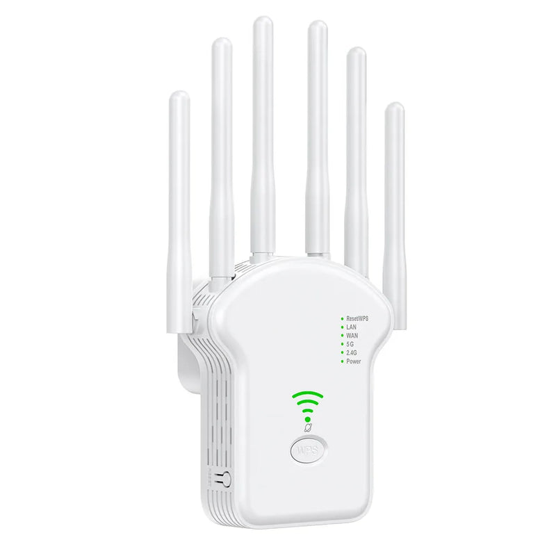 WI-FI REPEATER 1200 MBps DUAL BAND WIRELESS AMPLIFIER 2.4 5GHz