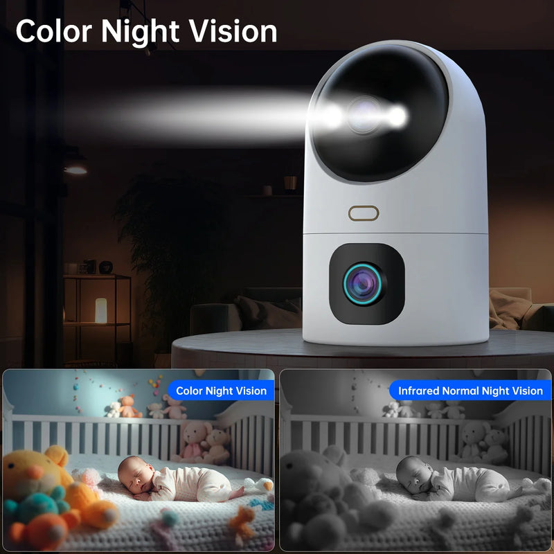 DUAL LENS SECURITY CAMERA BABY MONITOR